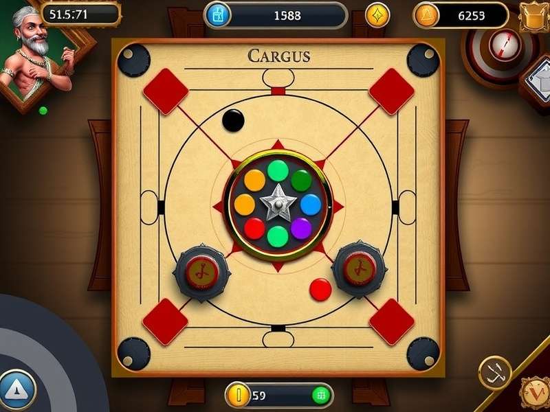 Carrom Turbo Gladiator Supreme Gameplay